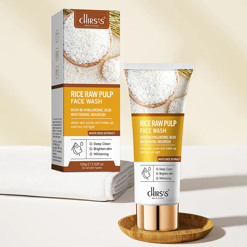 Chirs's Rice Raw Pulp Face Wash