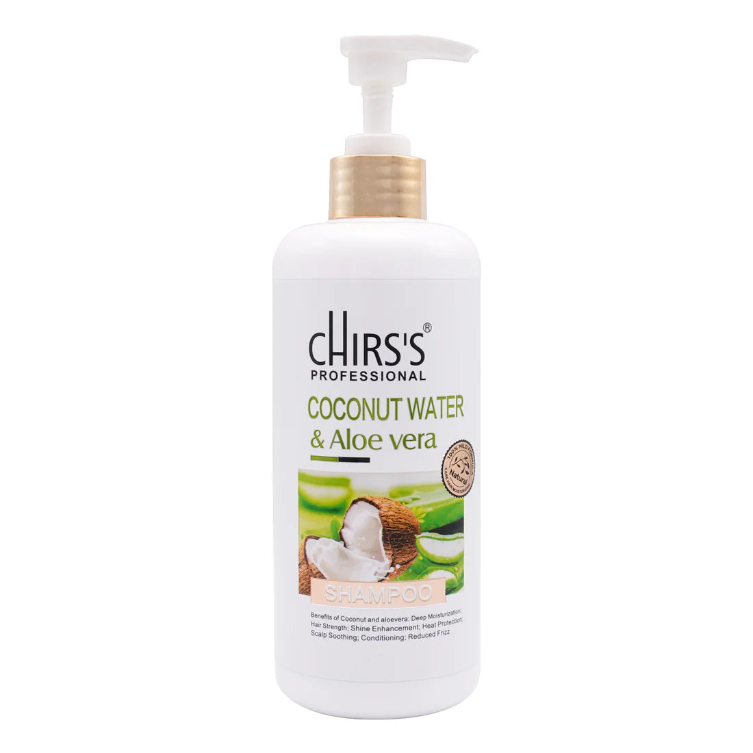 CHIRS'S PROFESSIONAL COCONUT WATER & ALOE VERA SHAMPOO 400 ML