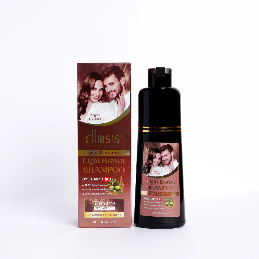 CHIRS`S PROFESSIONAL HAIR COLOR SHAMPOO WITH ARGAN EXTRACT