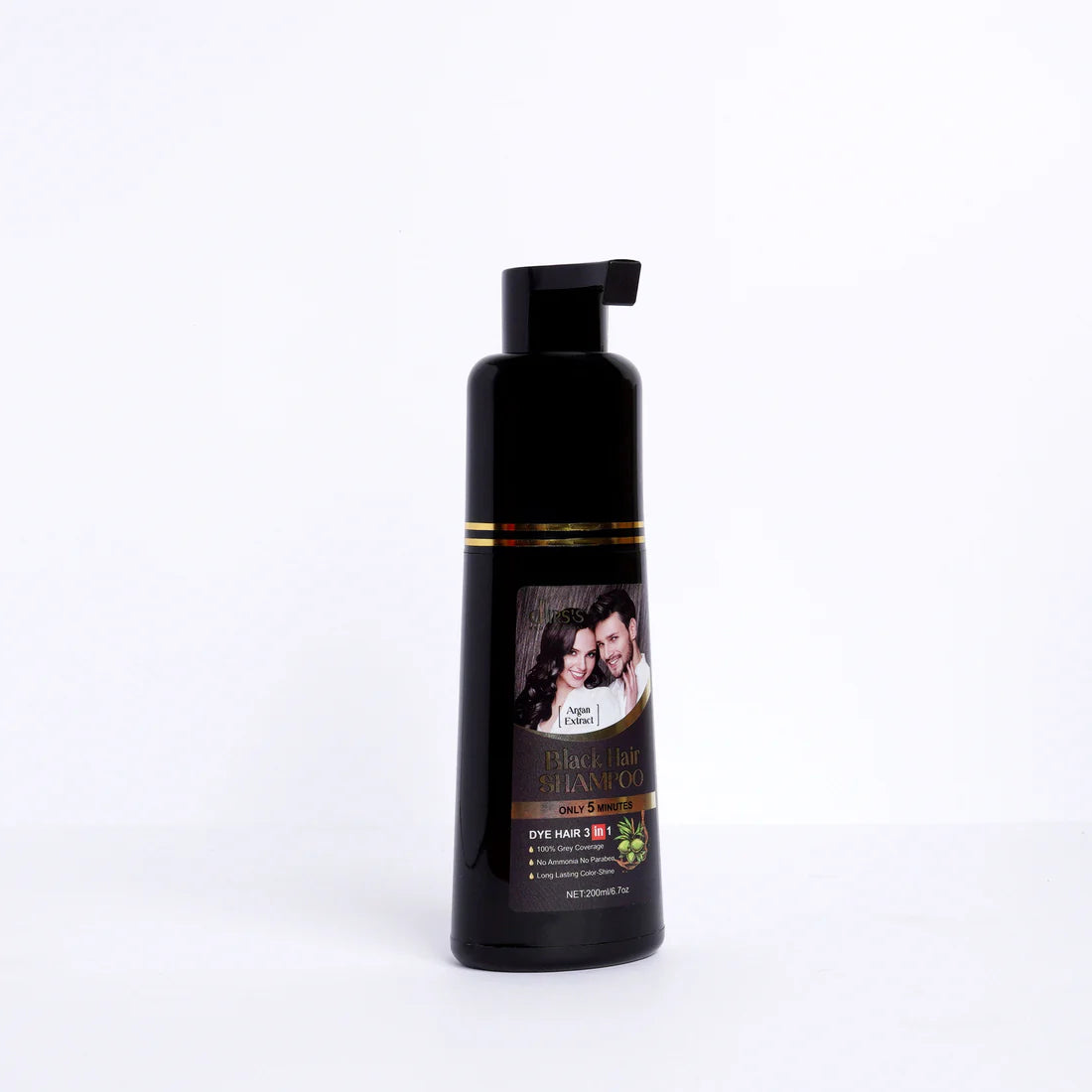 CHIRS PROFESSIONAL HAIR COLOR SHAMPOO 3 IN 1 FOR HAIR , BEARD AND MOUSTACHE