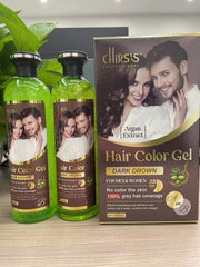 CHIRS PROFESSIONAL HAIR COLOR GEL FOR MEN & WOMEN WITH ARGAN AXTRACT