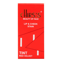 CHIRS'S LIPS & CHEEK STAIN TINT - RED VELVET