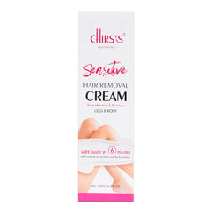 CHIRS'S SENSITIVE HAIR REMOVAL CREAM FAST EFFECTIVE & PAINLESS FOR LEGS & BODY