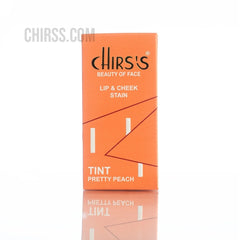 CHIRS'S LIPS & CHEEK STAIN TINT - PRETTY PEACH