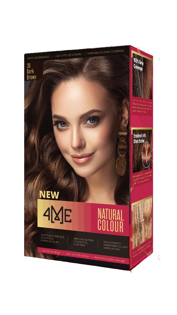 Natural Hair Color 30 Dark Brown