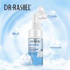 HYALURONIC ACID CLEANSING CLEANSING MOUSSE BRUSH, 120ml