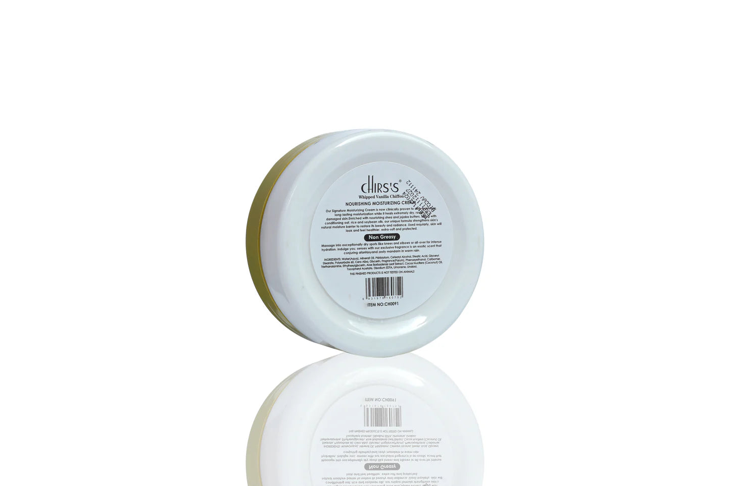CHIRS'S MOISTURIZING CREAM WIPPED VANILA CHIFFON