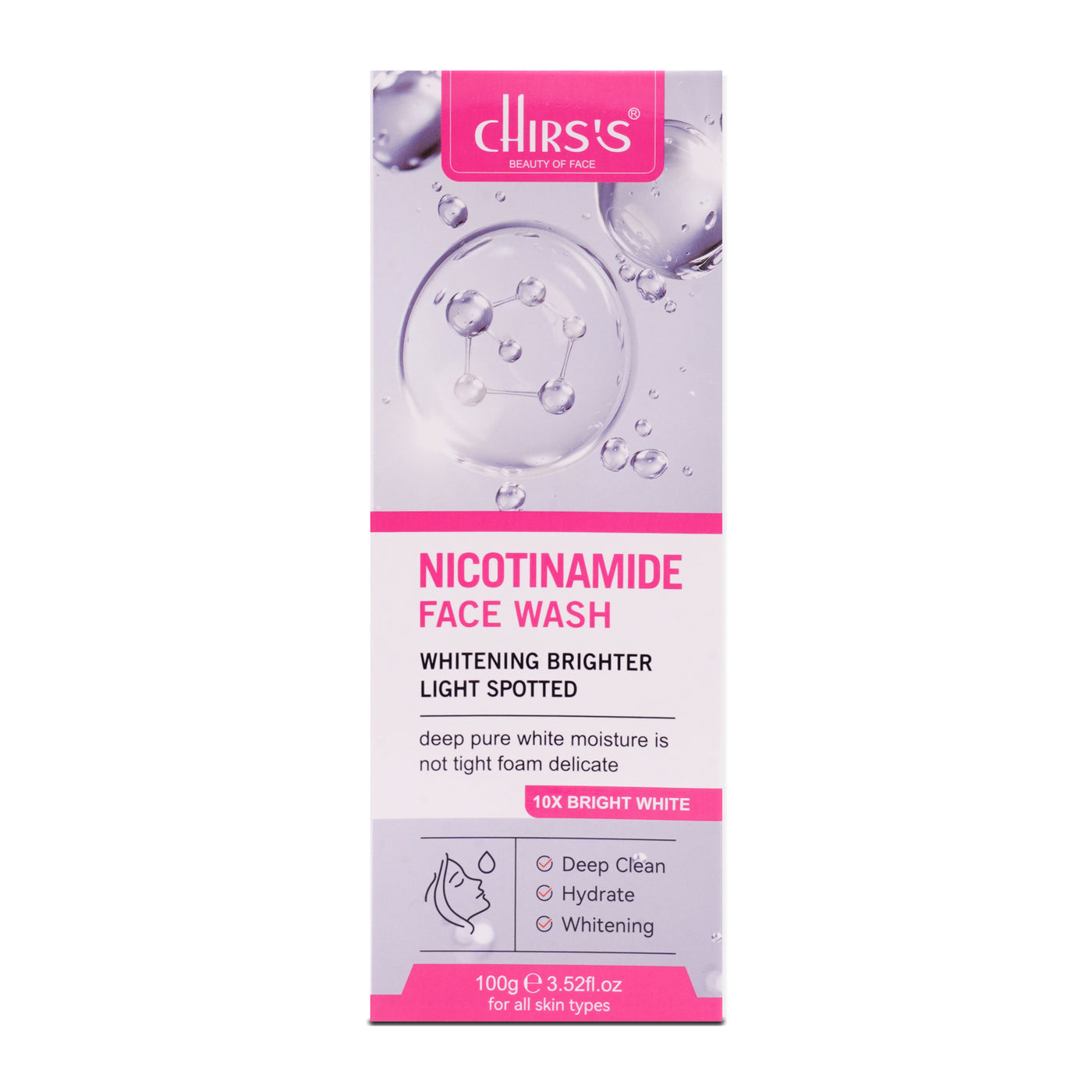 CHIRS'S NICOTINAMIDE FACE WASH