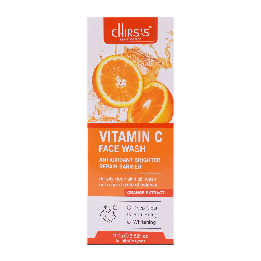 CHIRS'S VITAMIN C FACE WASH