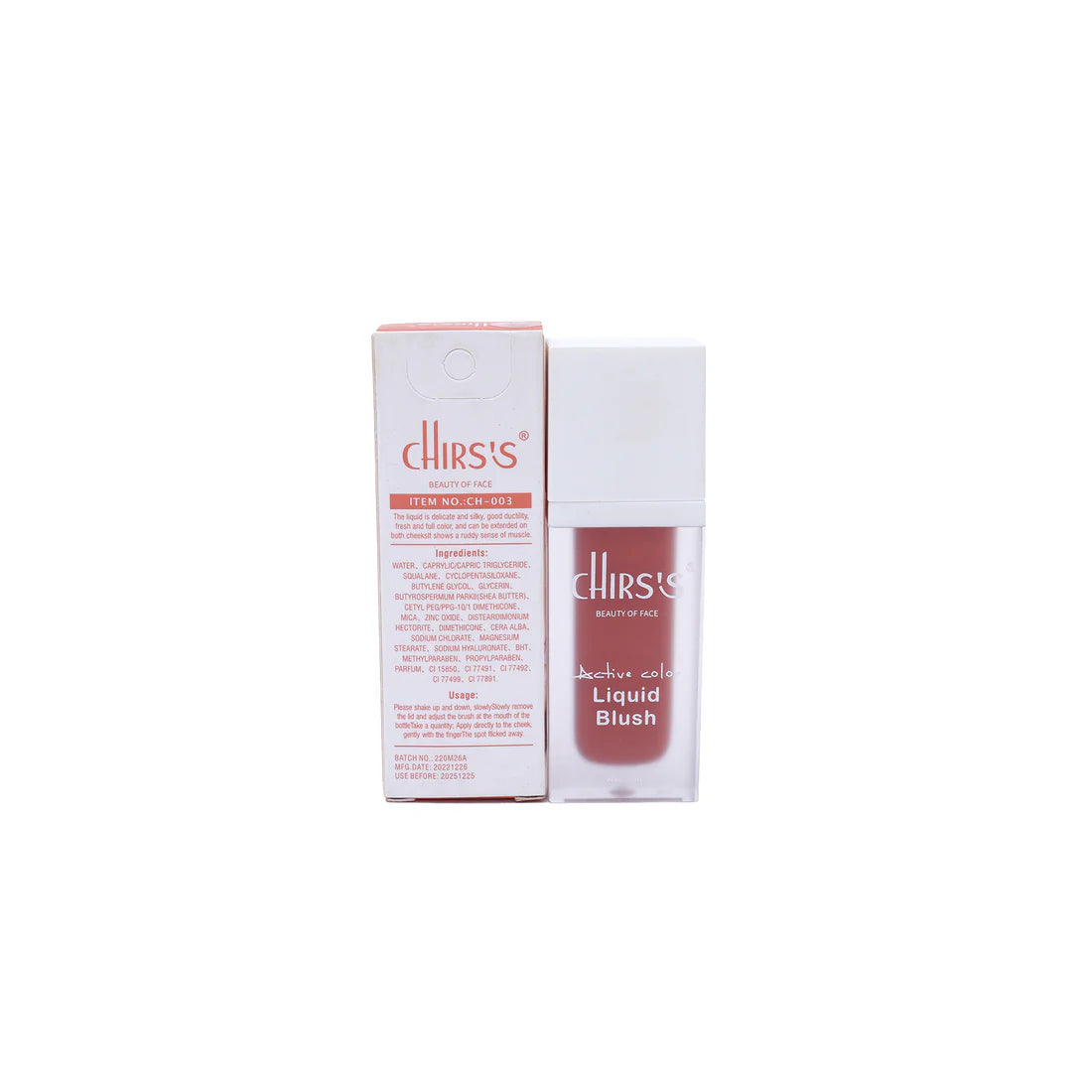 CHIRS'S ACTIVE COLOR LIQUID BLUSH