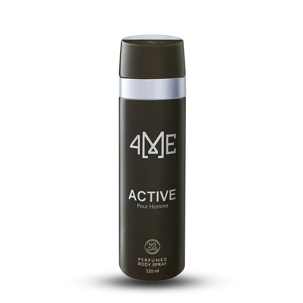 Active Perfumed Body Spray Pour Homme 120ml No Gas