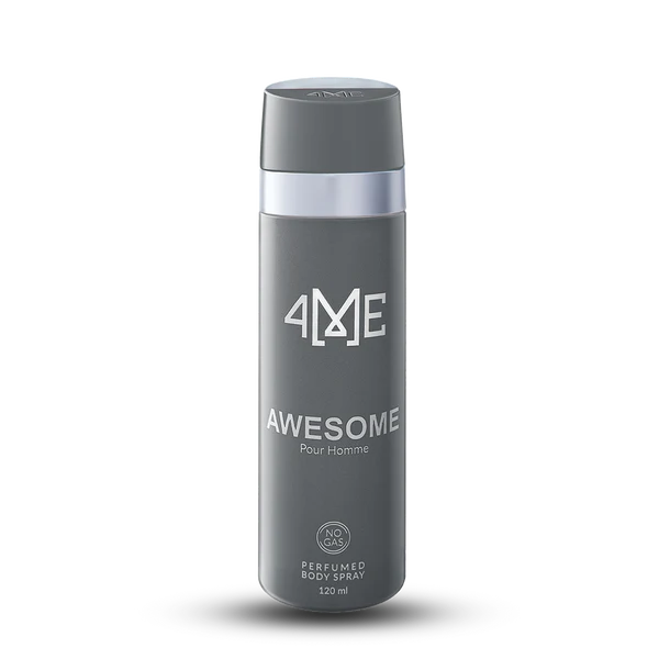 Awesome Perfumed Body Spray Pour Homme 120ml No Gas