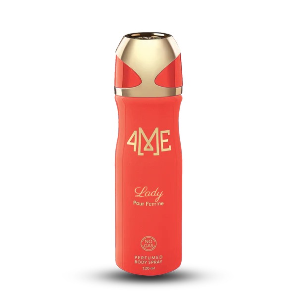 Lady Perfumed Body Spray Pour Femme 120ml No Gas
